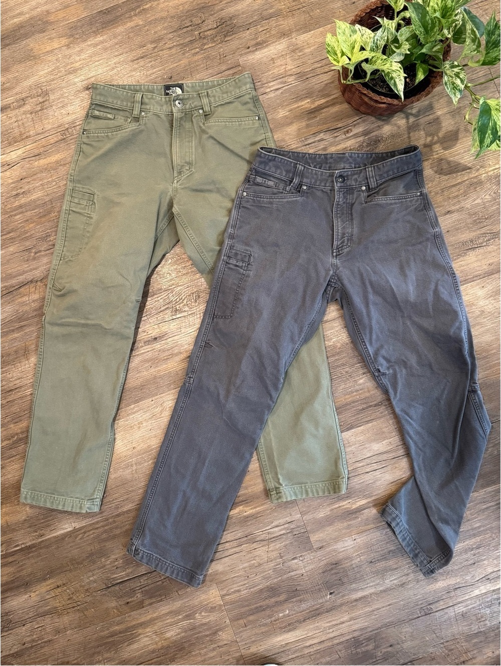 The North Face Campfire Pants Sz 30 Rugged Outdoor Hiking EUC